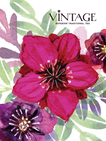 : бирка-открытка vintage весна 6