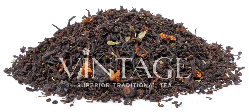 : черный чай с добавками "школьный вальс"