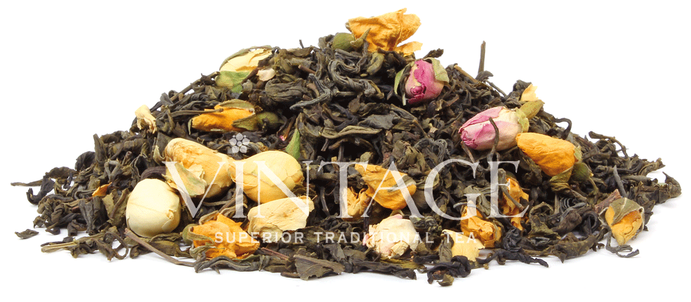 : зеленый чай с добавками "ромео и джульетта"
