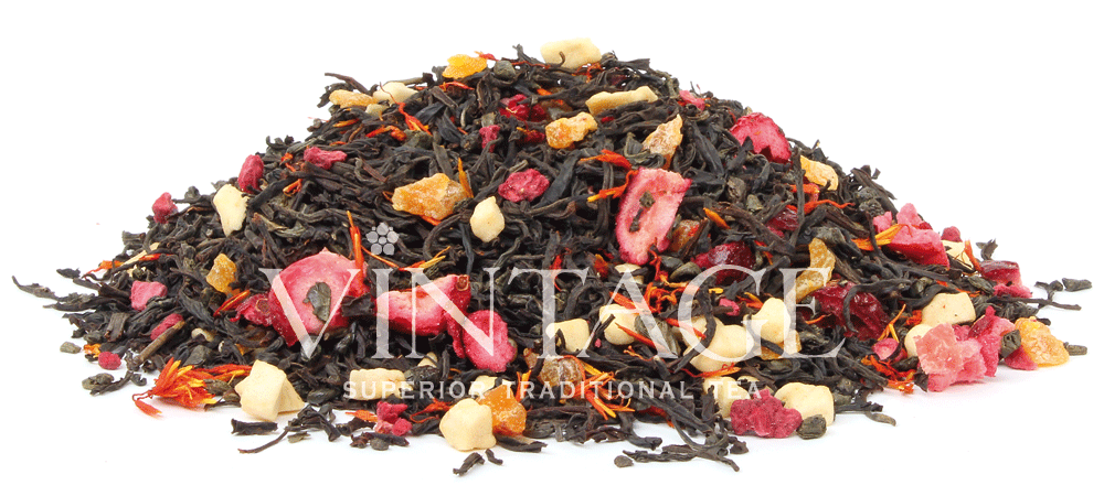 : зеленый чай с добавками "сангрия"