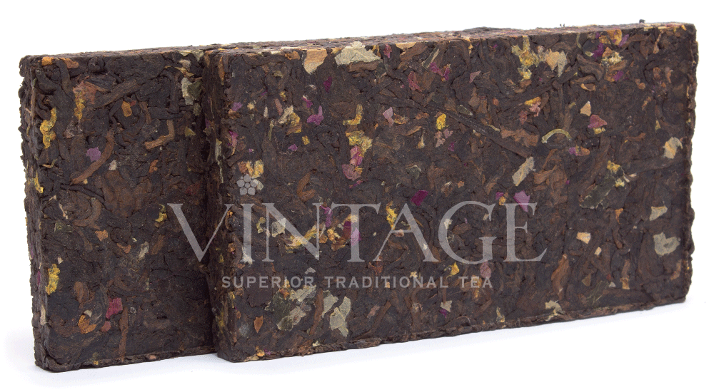 : чай пу эр шу с розой и лотосом, 50 гр