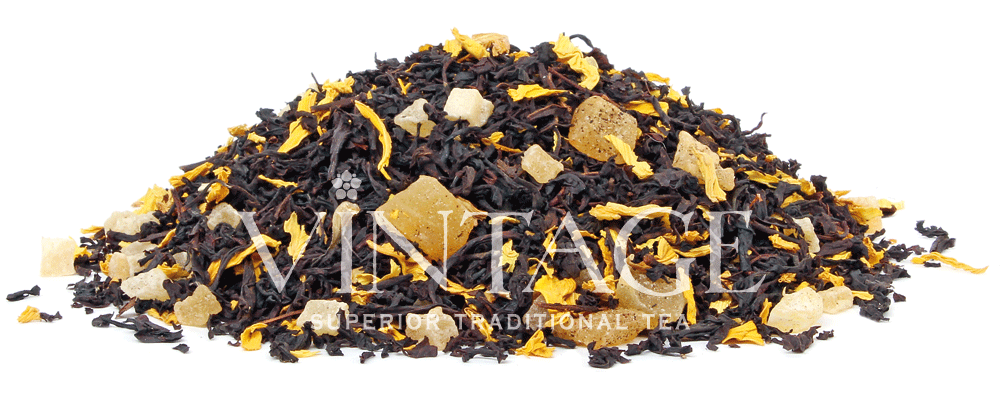 : черный чай с добавками "солнечная куба"