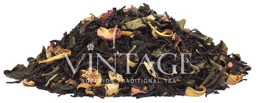 : черный чай с добавками "тропический закат"