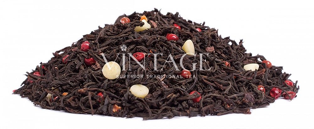 : черный чай с добавками "шоколадный трюфель"