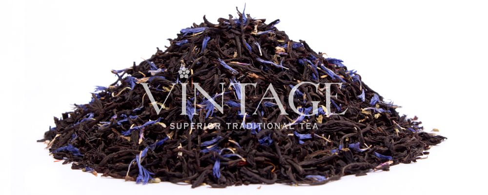 : черный чай с добавками "чабрец и василек"