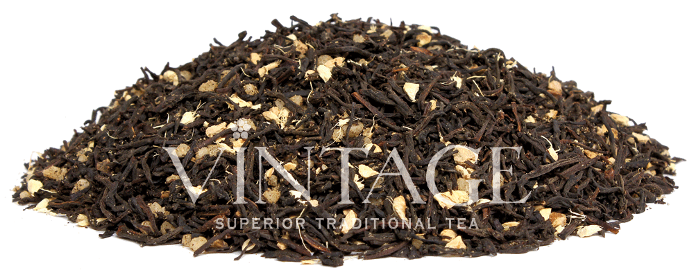 : черный чай с добавками "имбирный мед"