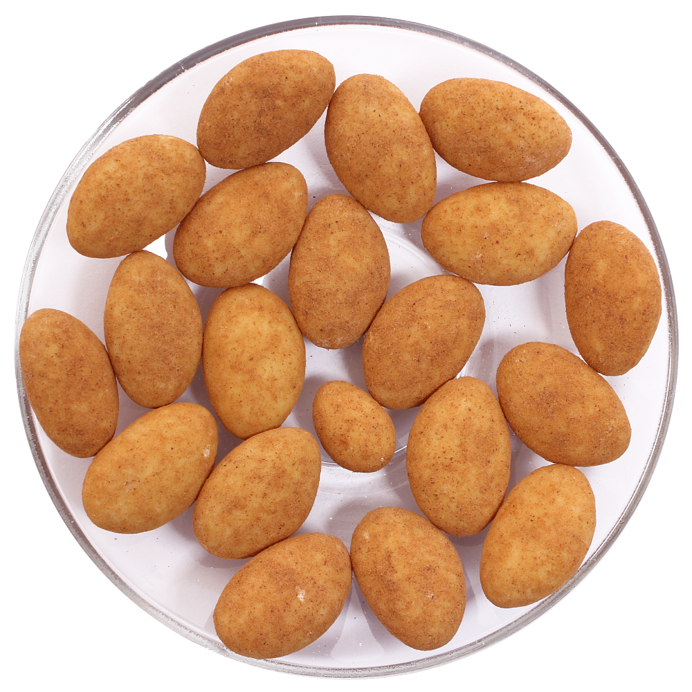 : молочный шоколад в белом шоколаде со вкусом яблока и корицы