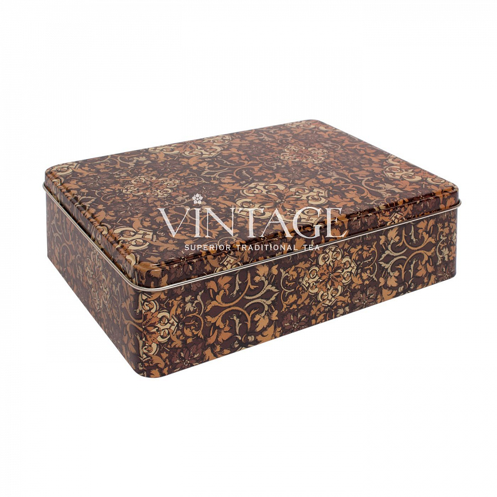 : коробка жестяная "шоколадная"