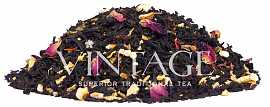 Черный чай с добавками "Персик роза"