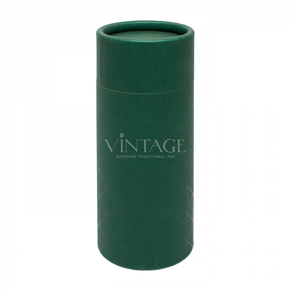 : коробка-тубус d75 мм h180 мм зеленая