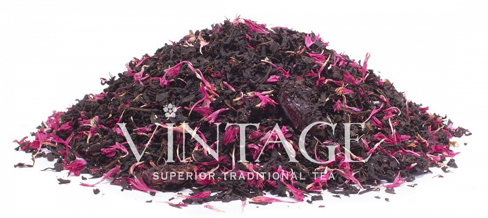 : черный чай с добавками "клюквенный морс"