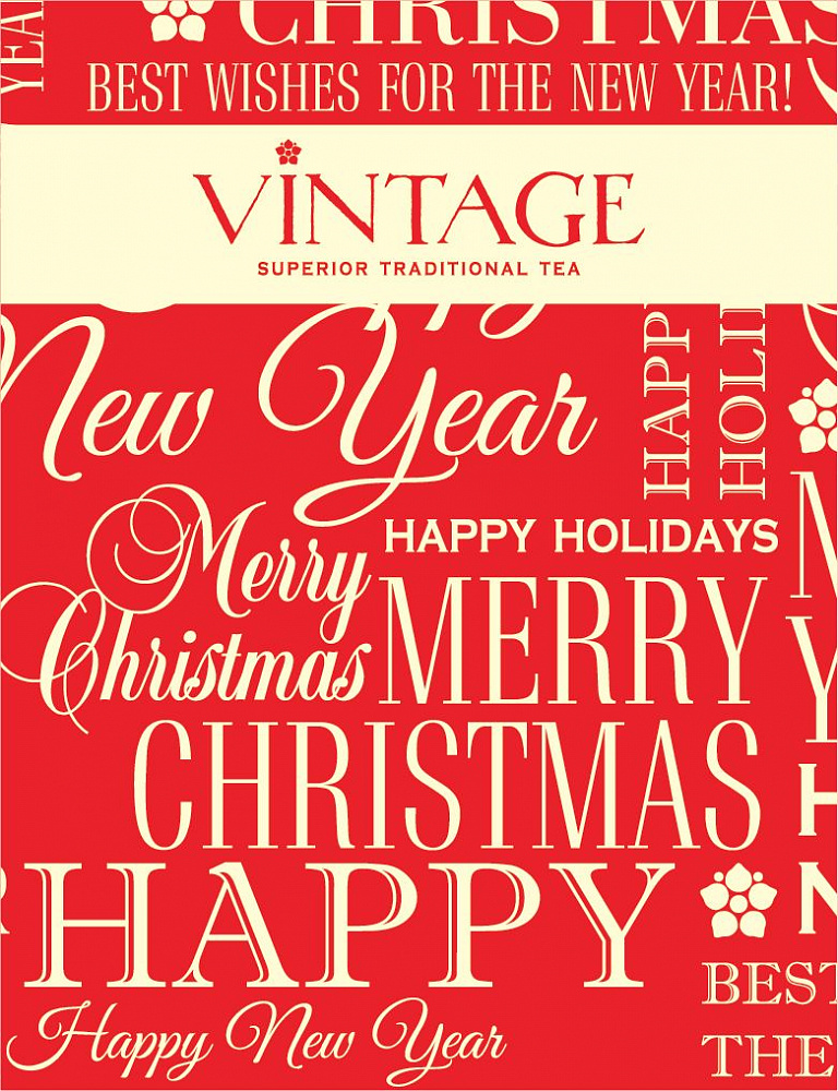 : бирка-открытка vintage буквы