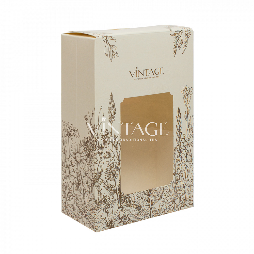 : коробка малая с окном "полевые цветы"