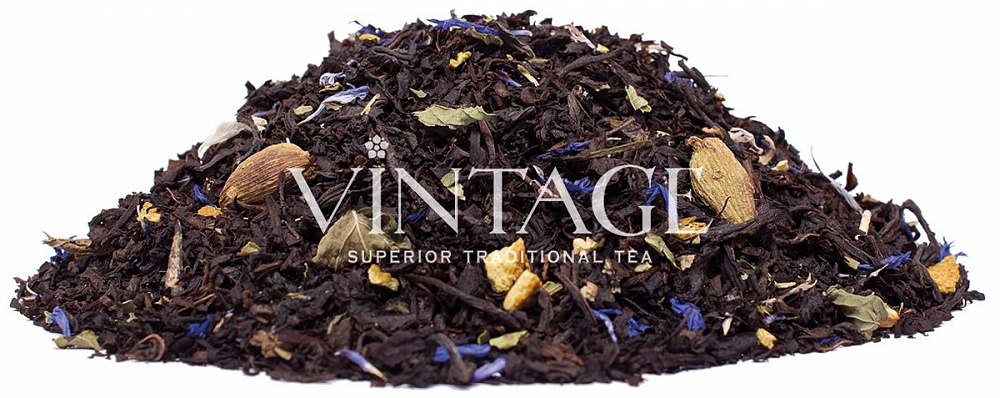 : черный чай с добавками "мятный пряник"