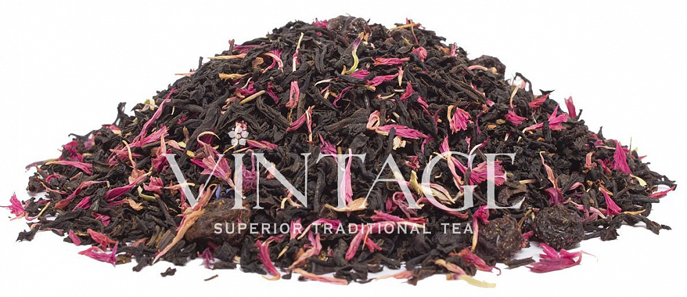 : черный чай с добавками "святая изабелла"